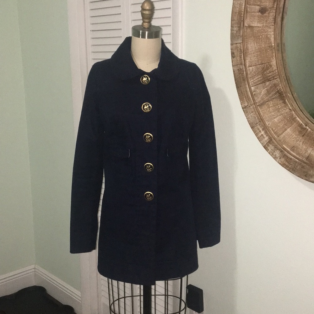 Juicy Couture Navy Peacoat size Petite